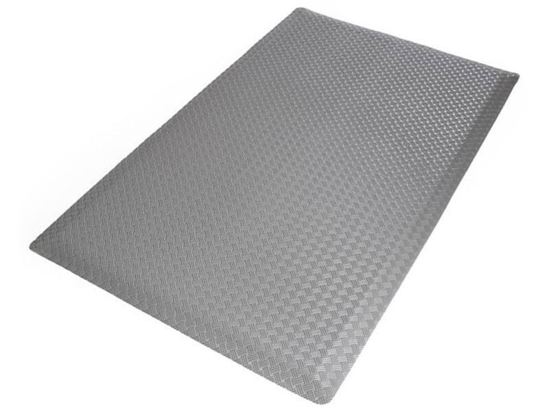 etm Anti-vermoeidheidsmat Heavy Duty TireTuff PVC, vinyl Grijs 900 x 1050 mm