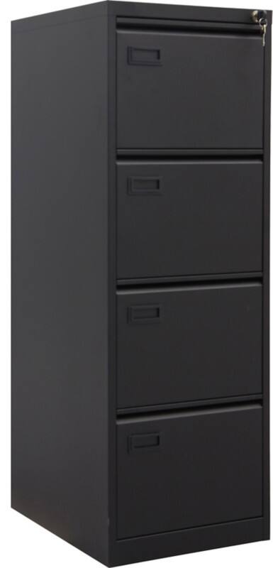Hangmappenkast DMK 130 Zwart 460 x 620 x 1330 mm Staal