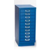 Ladekast OCH-10 10 laden blauw 650 x 280 x 420 mm (h x b x d)