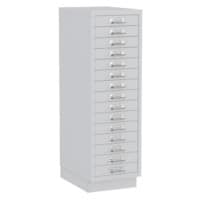 Meerladenkast OCH-15 15 Lades Lichtgrijs 280 x 420 x 860 mm