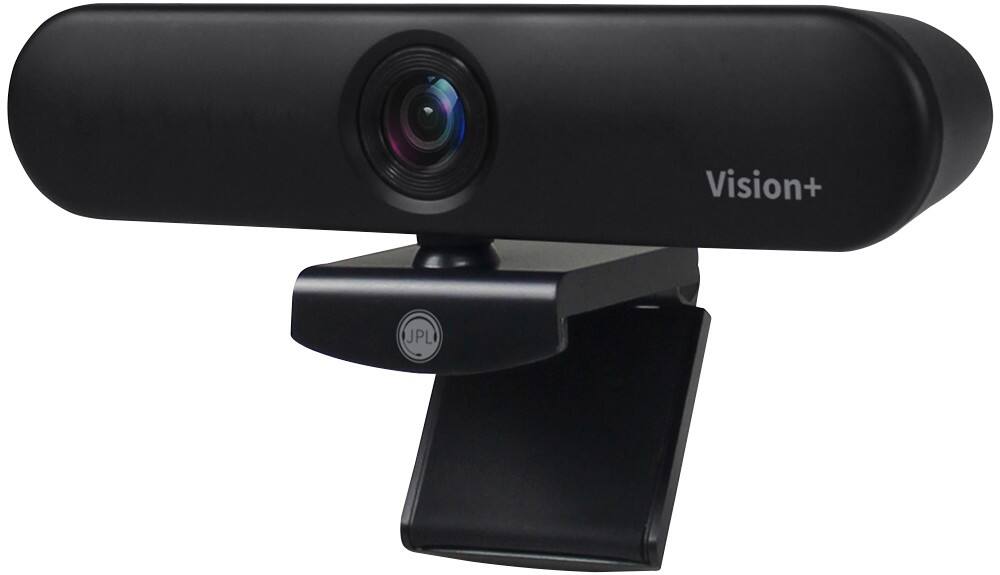JPL Webcam Vision+ Zwart USB Dual Microphone 2MP Digitale Camera 127,7 X 50 X 55,3
