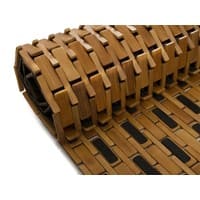 Casa Pura Badmat Bamboe, Rubber Rechthoekig Naturel 60 x 90 cm