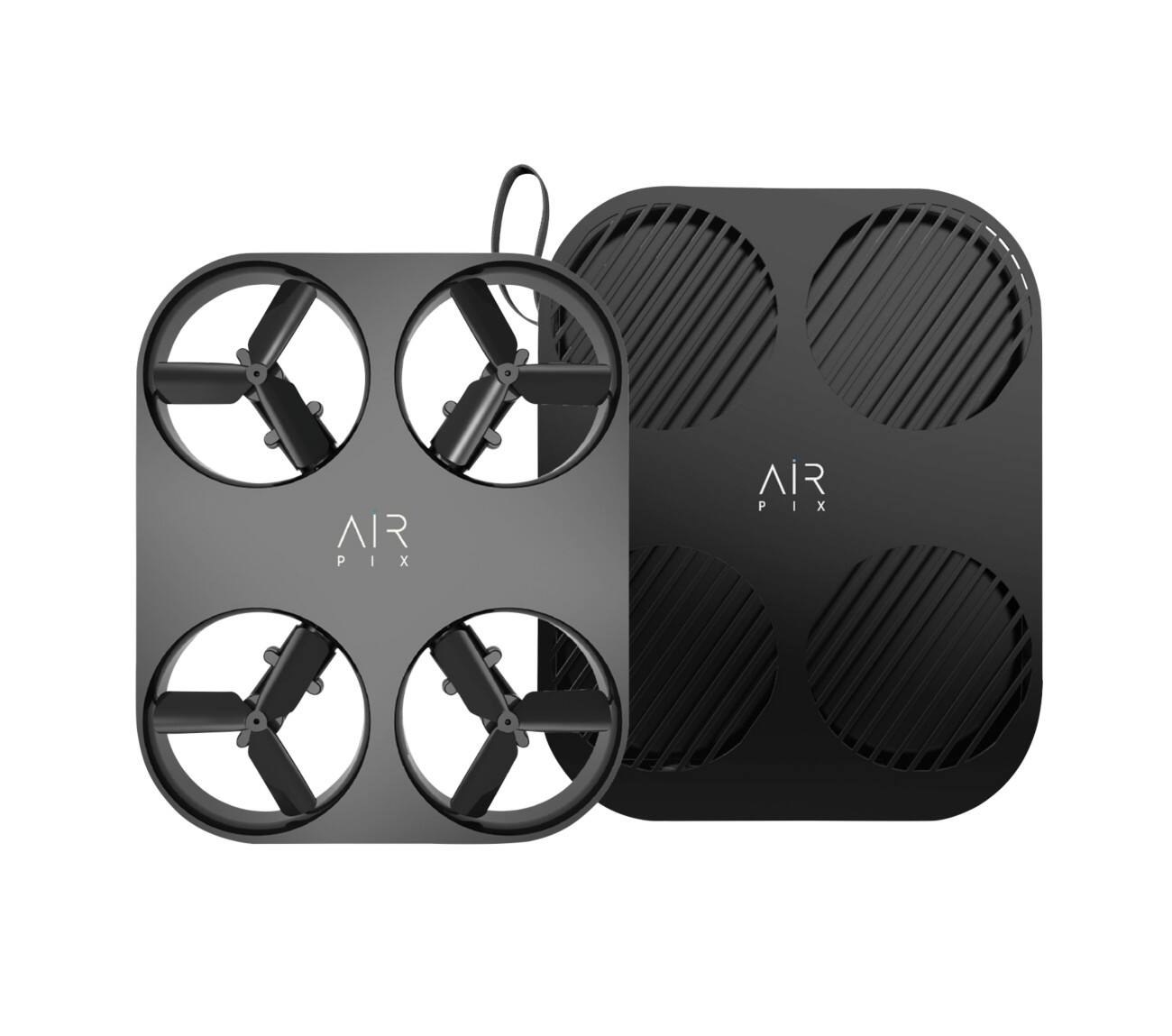 AirSelfie Luchtcamera set AIR PIX Zwart, Grijs