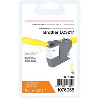 Office Depot Compatibel Brother LC-3217Y Inktcartridge Geel