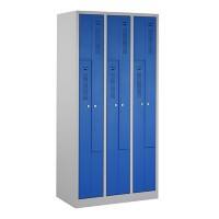 Locker CHL 180 Blauw, Wit 870 x 500 x 1800 mm Staal