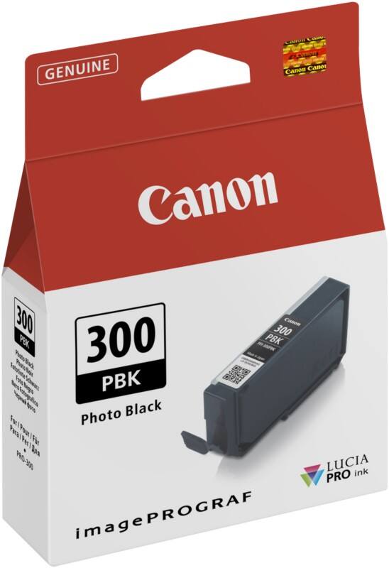 Canon PFI-300 Origineel Inktcartridge Foto zwart