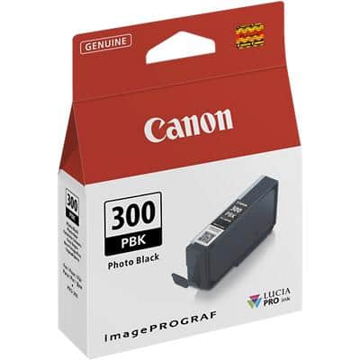 Canon PFI-300 Origineel Inktcartridge Foto zwart