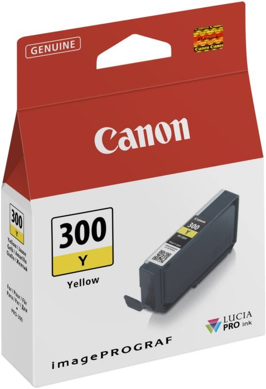 Canon PFI-300 Origineel Inktcartridge Geel