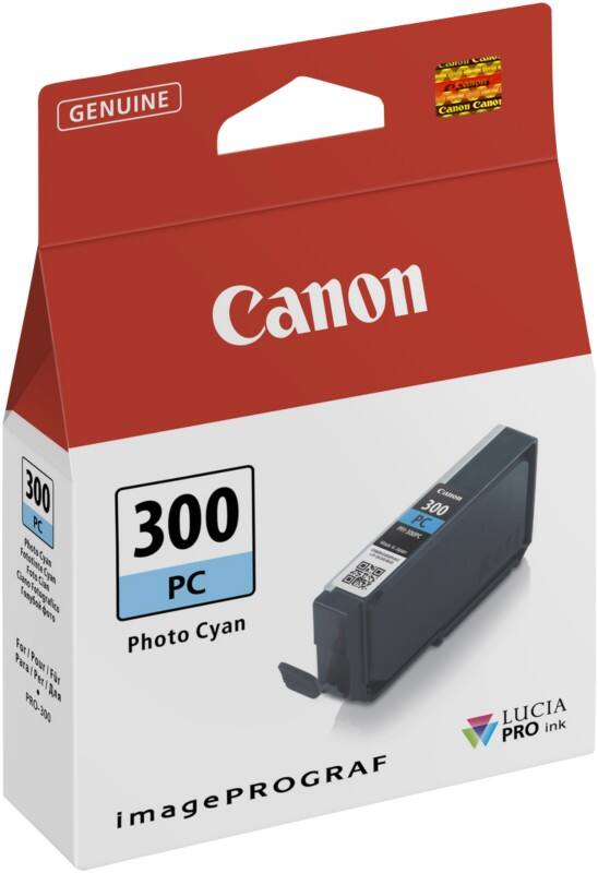 Canon PFI-300 Origineel Inktcartridge Foto cyaan