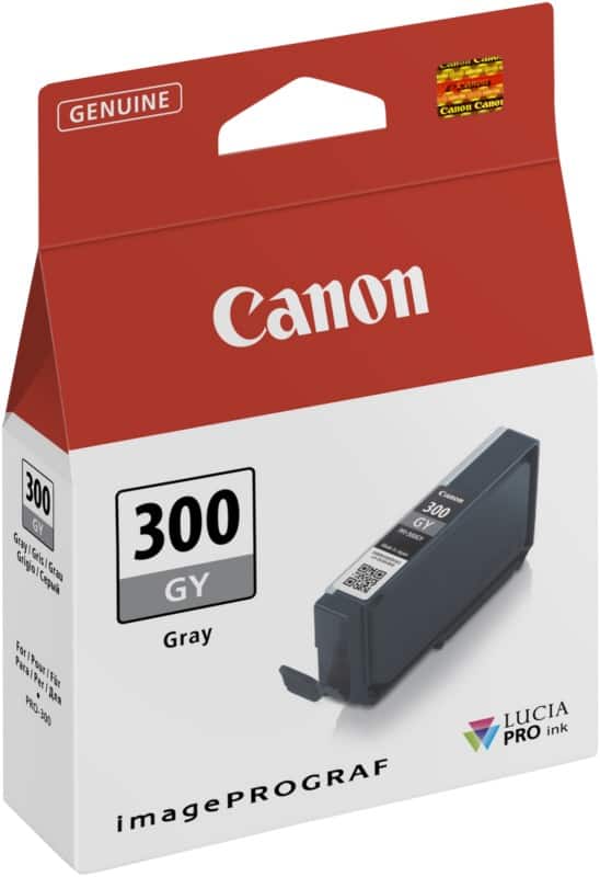 Canon PFI-300 Origineel Inktcartridge Grijs