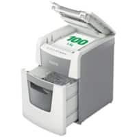 Leitz IQ Autofeed Small Office 100 Automatische Papierversnipperaar Snippers Veiligheidsniveau P-4 100 Vel Automatisch & 8 Vel Handmatig