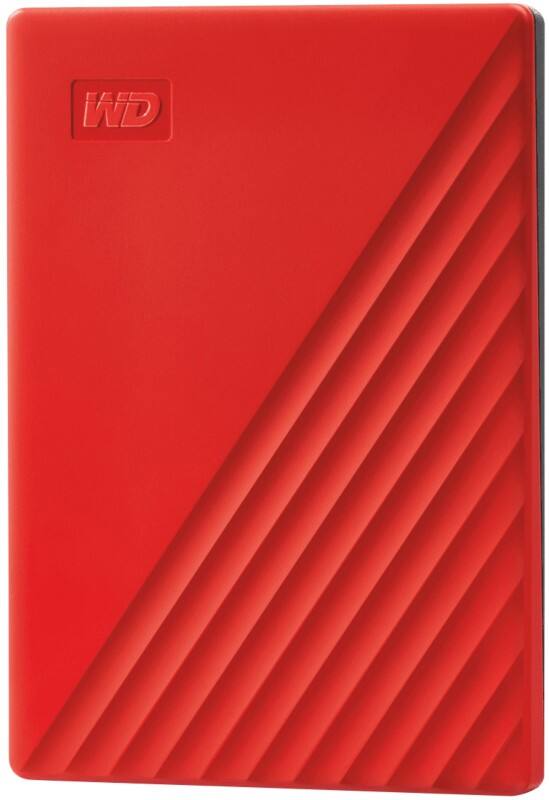 Western Digital 2 TB Externe harde schijf My Passport USB-A 3.2 Rood