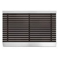 PROFESSIONAL LINE Entreemat Profi Brush Aluminium, nylon Bruin 600 x 400 mm
