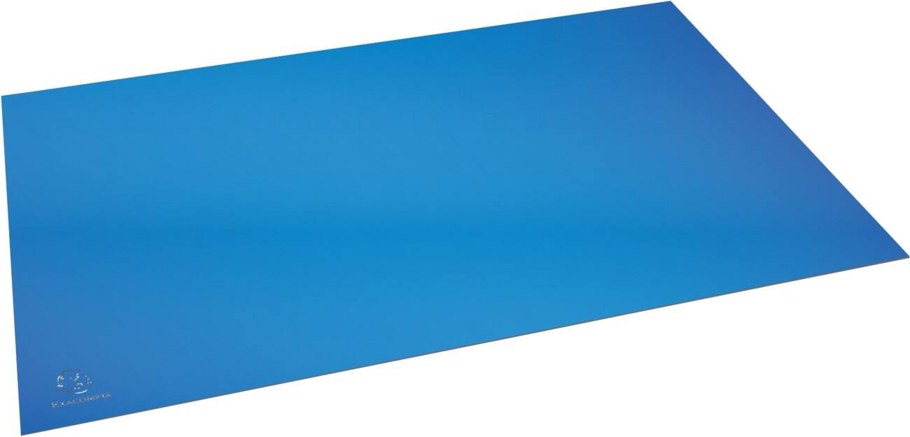 Exacompta Bureau onderlegger 601100D Clean'safe Polypropyleen Blauw 58.5 x 0.1 cm.