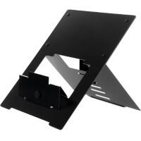 R-Go Tools Laptopstandaard Riser Flexible Verstelbaar Zwart