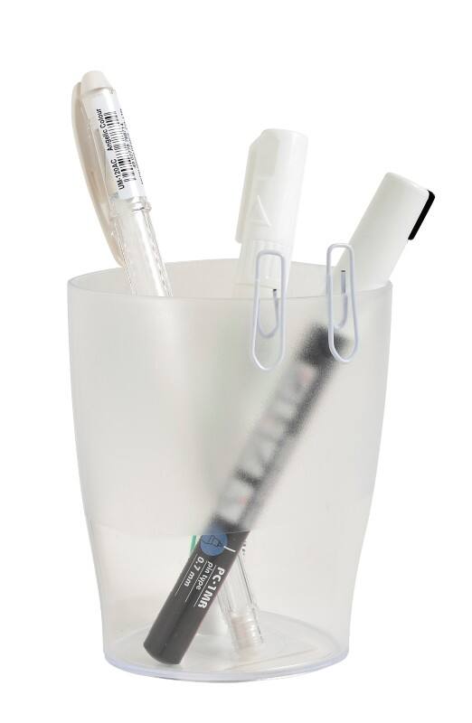 Exacompta Pennenbakje 67623D Classic Polystyreen 95 x 80 x 60 mm Transparant 10 Stuks