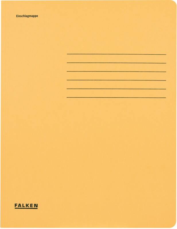 Falken 3-flap mappen 448002E A4 Creme Karton