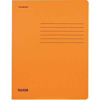 Falken 3-flap mappen 448009E A4 Oranje Karton