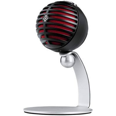 Shure Condensatie Microfoon MV5 Rood, Zwart, Zilver