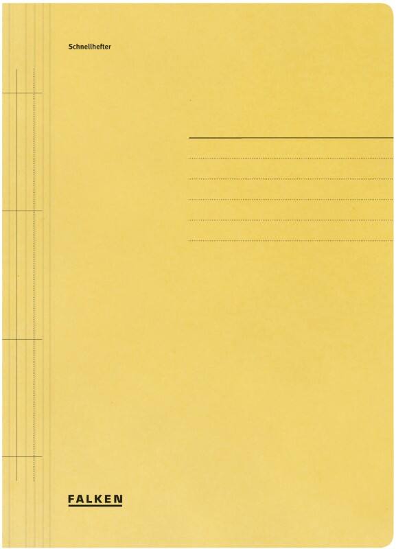 Falken Snelhechter A4 Geel Karton 25 x 31 cm