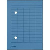 Falken Dossiermap Circulatie A4 Blauw Karton 22 x 31,8 cm 100 Stuks