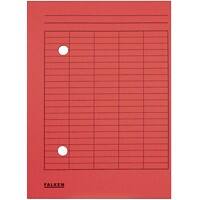 Falken Dossiermap Circulatie A4 Rood Karton 22 x 31,8 cm 100 Stuks