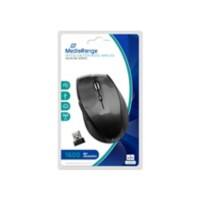 MEDIARANGE Muis Highline Series MROS207 Draadloos Zwart, koolstof