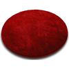 Badmat sky soft rood 95cm diameter