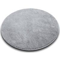 Badmat sky soft zilvergrijs 95cm diameter