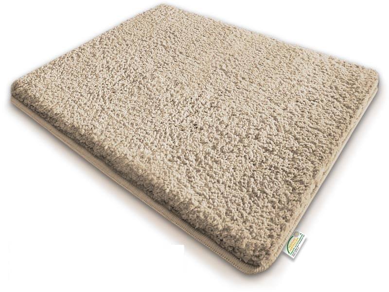 Sky Sky Badmat Microvezel, PS (Polystyreen) Rechthoekig Beige, crème 70 x 120 cm