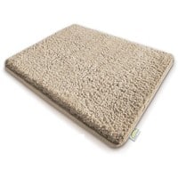 Sky Sky Badmat Microvezel, PS (Polystyreen) Rechthoekig Beige, crème 70 x 120 cm