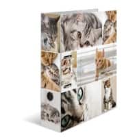 HERMA Motif Breed Ordner A4 70 mm Kleurenassortiment 2 Ringen 7166 Karton Glad Staand 10 Stuks