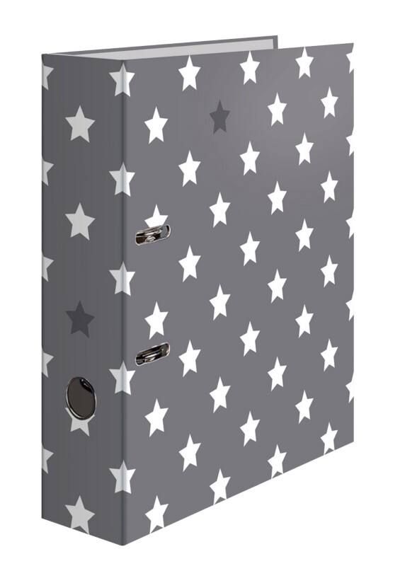 HERMA Breed Ordner A4 70 mm Kleurenassortiment 2 Ringen 7194 Karton Glad Staand 10 Stuks