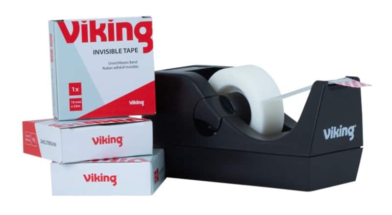 Viking Plakbandhouder Zwart 130 (B) mm