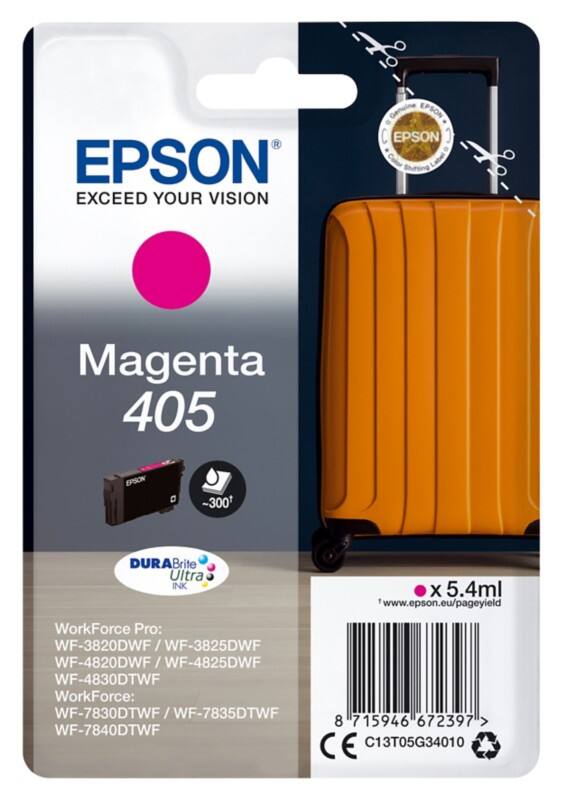 Epson 405 Origineel Inktcartridge C13T05G340 Magenta