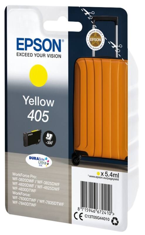 Epson 405 Origineel Inktcartridge C13T05G440 Geel