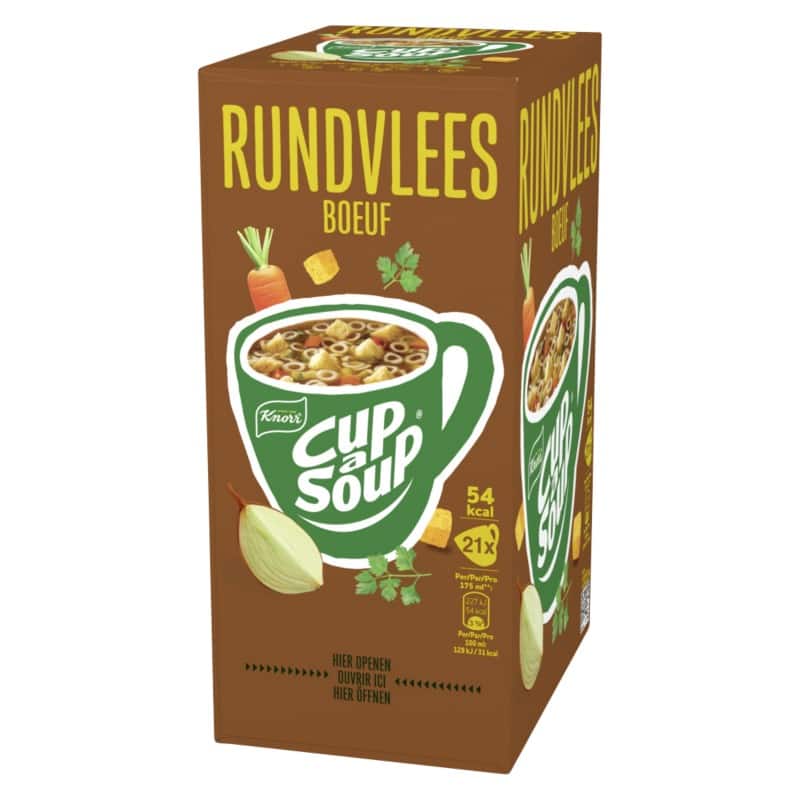 Cup-a-Soup Instant soep Rundvlees 21 Stuks à 175 ml