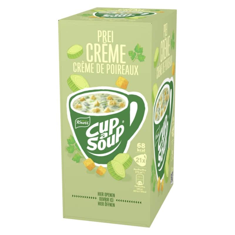 Cup-a-Soup Instantsoep Preicrème 21 Stuks à 175 ml
