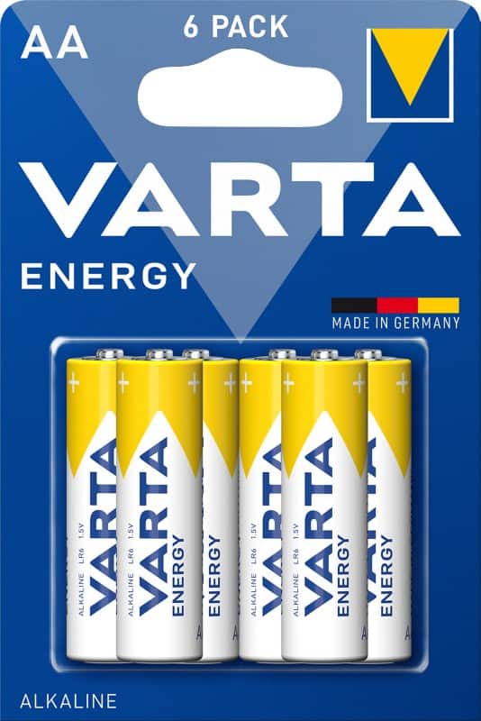 VARTA Batterijen Energy AA Alkaline 1.5 V 6 Stuks