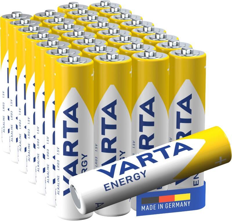 VARTA Batterij Energy AAA Alkaline 1.5 V 30 Stuks