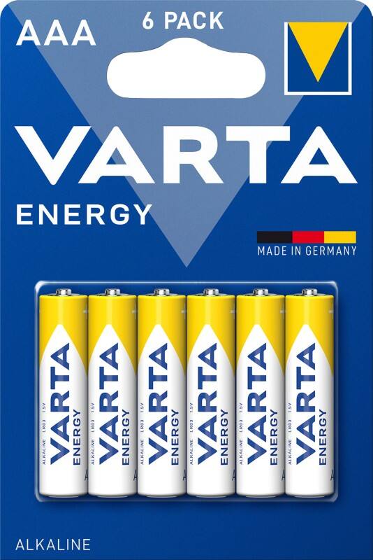 VARTA Batterijen Energy AAA Alkaline 1.5 V 6 Stuks
