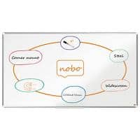 Nobo Premium Plus Widescreen whiteboard 1915373 wandmontage magnetisch gelakt staal 155 x 87 cm