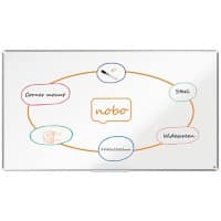 Nobo Premium Plus Widescreen whiteboard 1915374 wandmontage magnetisch gelakt staal 188 x 106 cm