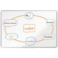 Nobo Premium Plus whiteboard 1915146 wandmontage magnetisch email 150 x 100 cm