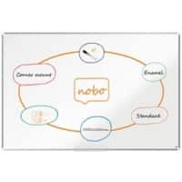 Nobo Premium Plus whiteboard 1915149 wandmontage magnetisch email 180 x 120 cm