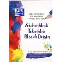 OXFORD Tekenblok Wit Blanco geperforeerd A4 21 x 29,7 cm 40 pagina’s