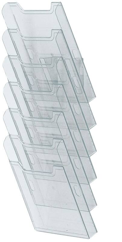 Exacompta 6 x A4 Wand organizer 64758D 23,9 x 15,5 x 66,5 cm