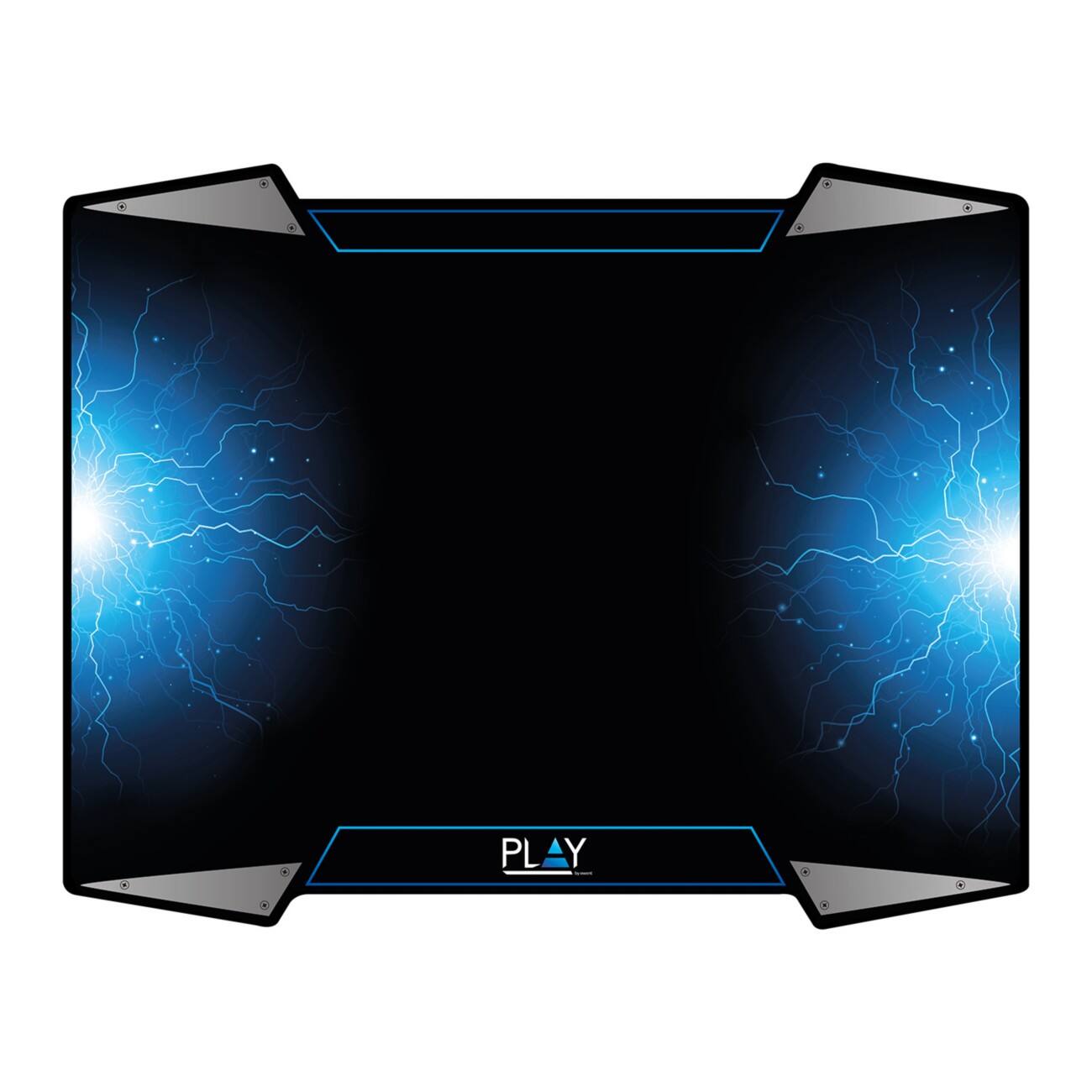 ewent Gaming Muismat PL3340 Zwart, blauw