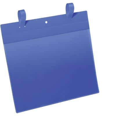 DURABLE documenthouder polypropyleen 21 x 29,7 cm 50 stuks blauw