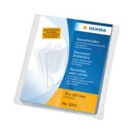 HERMA documenthoes 5015 transparant PP (polypropeen) 10,7 x 7,6 cm 25 stuks